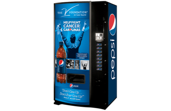 Jimmy V Vending Machines Raise Nearly $800,000 for Cancer Research
