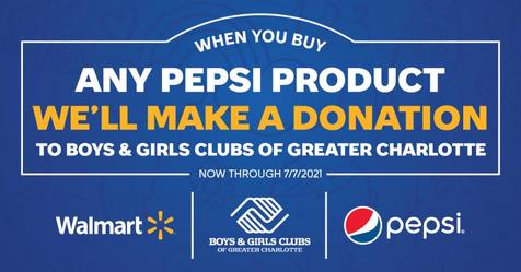 Walmart and Pepsi Partner with Local Boys & Girls Club Chapters